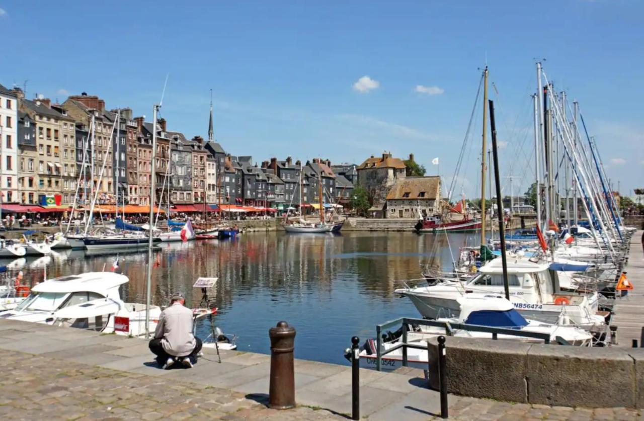 Maison Cosy Proche De La Plage De Honfleur Leilighet Eksteriør bilde